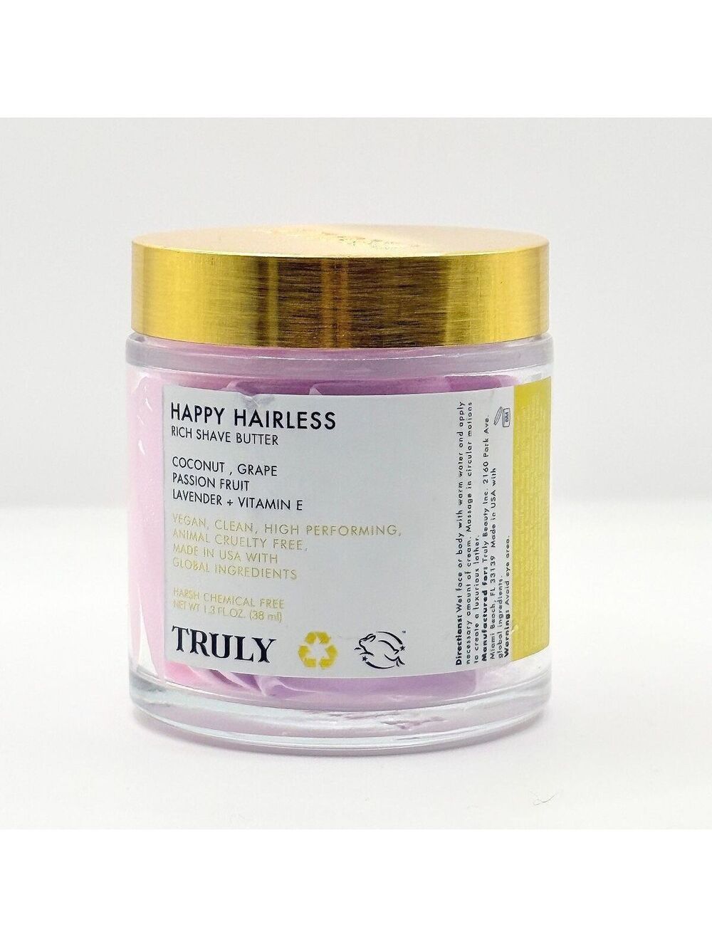 Truly Happy Hairless Rich Shave Butter 1.3oz
